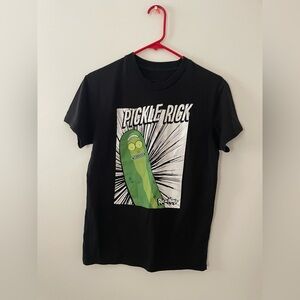 Rick and Morty pickle rick Black T-Shirt
